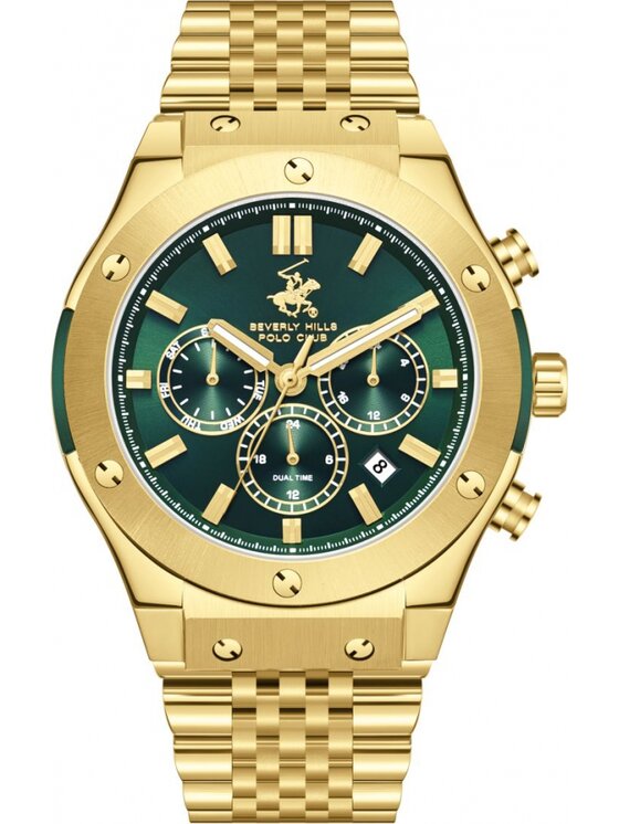 Beverly Hills Polo Club Beverly Hills Polo Club Zegarek BP3773X.170 Zielony