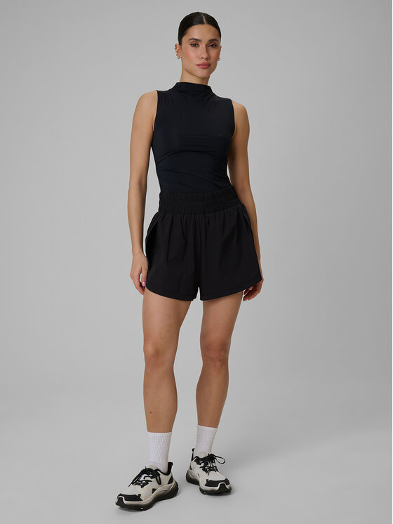 4F 4F Szorty sportowe ATHLETIC ALLURE Czarny Regular Fit