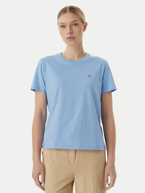 Gant Tricou 4200200 Albastru Regular Fit