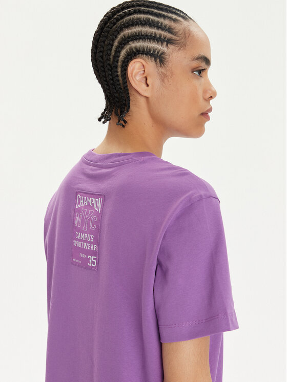 T shirt champion violet discount