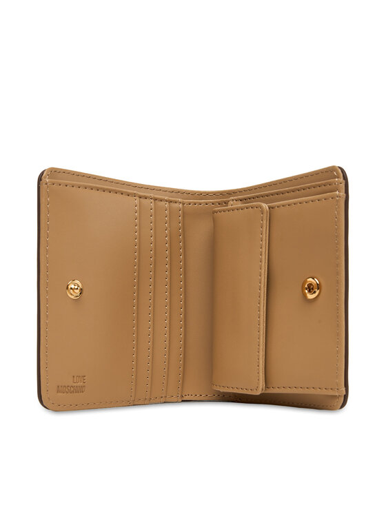 LOVE MOSCHINO LOVE MOSCHINO Mazs sieviešu maks JC5612PP1NKD0301 Brūns