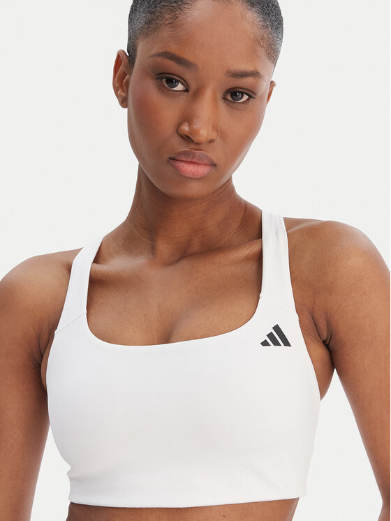 adidas adidas Reggiseno sportivo Optime Workout KD6685 Bianco