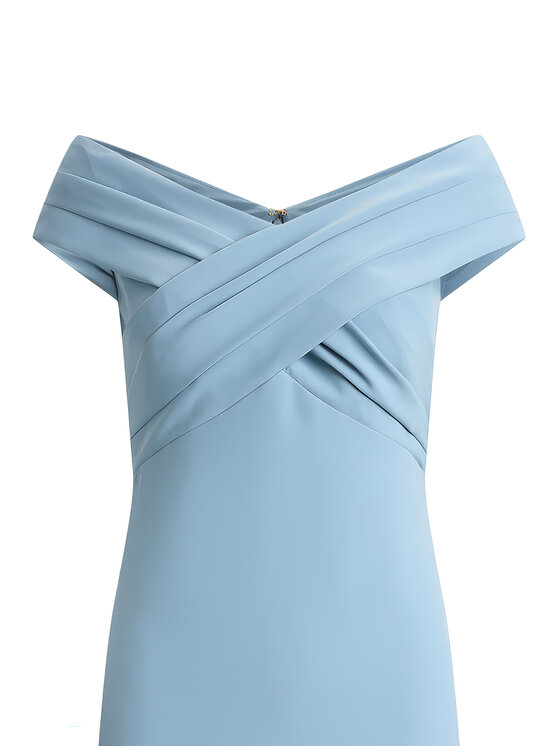 LAUREN RALPH LAUREN LAUREN RALPH LAUREN Vakarinė suknelė 253936391008 Žydra Slim Fit