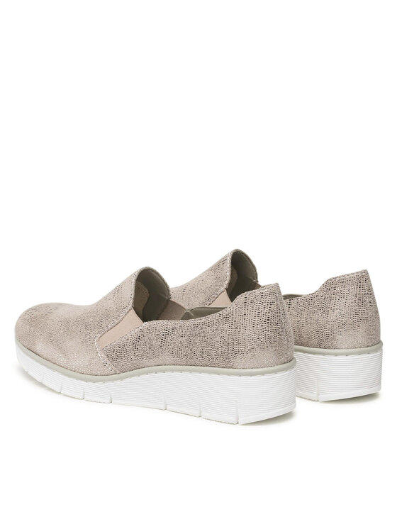 Rieker Rieker Pantofi 537B0-62 Bej