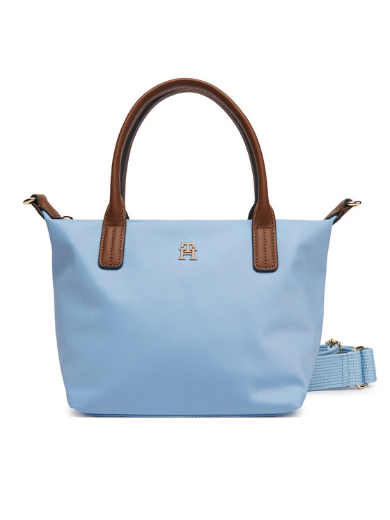 Tommy Hilfiger Tommy Hilfiger Táska Popette Mini Tote AW0AW17709 Kék