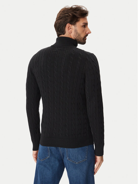 Gant Gant Rolák 8050607 Černá Regular Fit