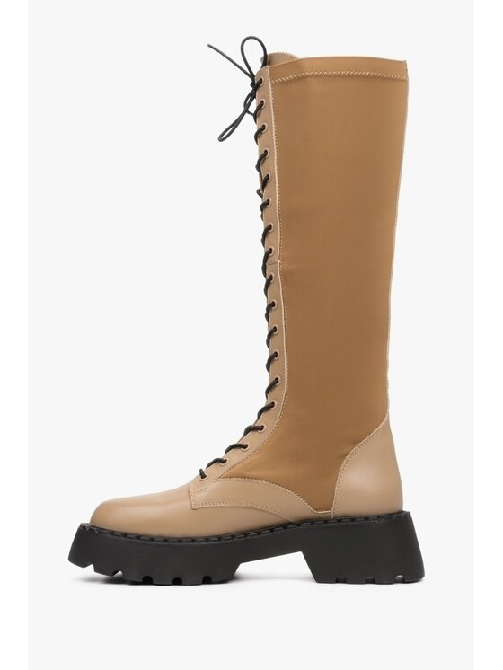 Estro Estro Μποτάκια ER00112084 Καφέ