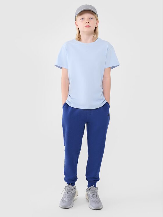 4F 4F Pantaloni da tuta 4FJWSS25TTROM1112-36S Blu Regular Fit