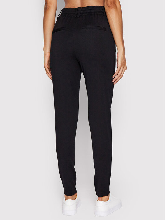ONLY ONLY Bavlnené nohavice Poptrash 15115847 Čierna Regular Fit