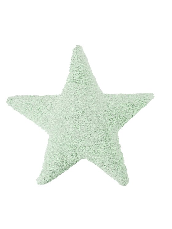 Lorena Canals Lorena Canals Poduszka dekoracyjna Poduszka gwiazdka Star Mint Zielony