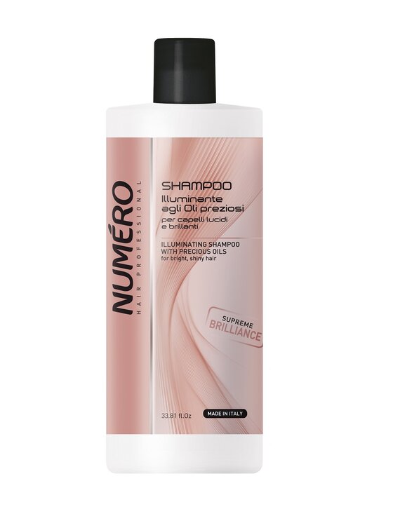 NUMERO NUMERO NUMERO Illuminating Shampoo With Precious Oils nabłyszczający szampon z drogocennymi olejkami 1000ml Szampon do włosów