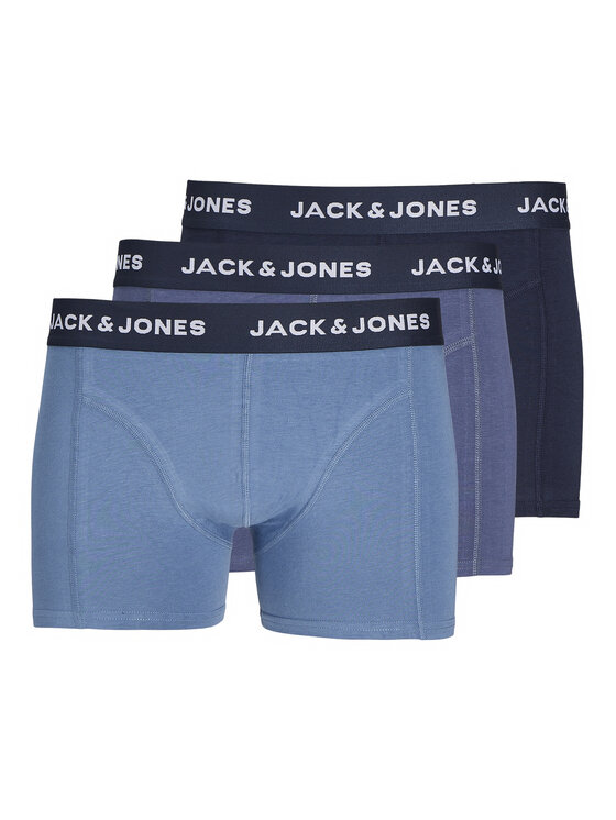 Jack&Jones Set Od 3 Para Bokserica Alaska 12251471 Plava