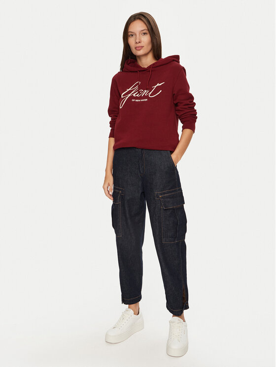 Gant Gant Pulóver 4201252 Piros Regular Fit