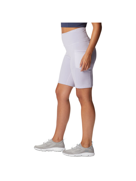 Columbia Columbia Szorty sportowe Columbia Windgates Half Tight Fioletowy Regular Fit