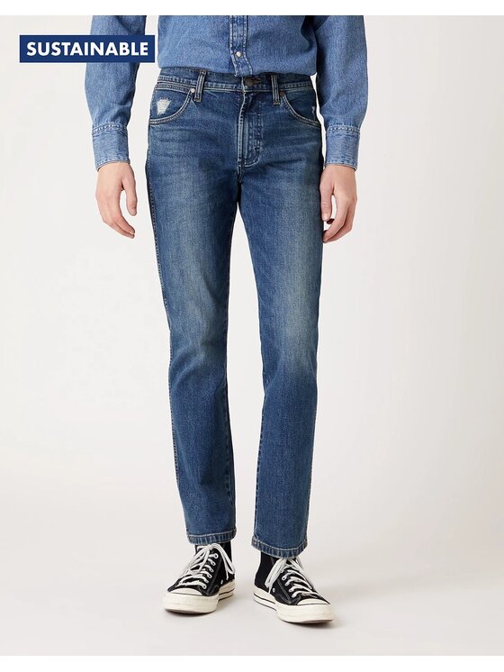 Wrangler Wrangler Jeans GREENSBORO Blu Straight Fit