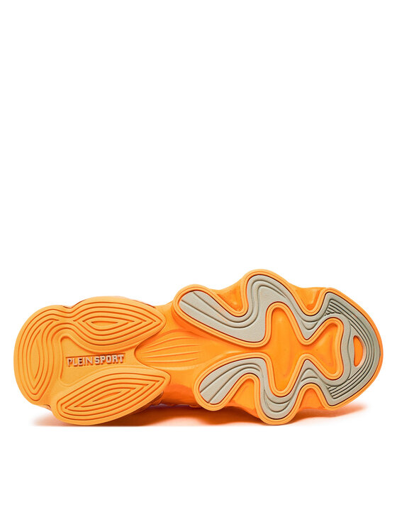 Plein Sport Plein Sport Sneakersy SADS USC0518 STE003N Pomarańczowy