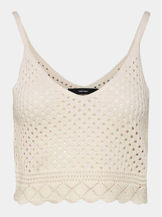 Vero Moda Vero Moda Top Kailey 10300201 Beige Slim Fit
