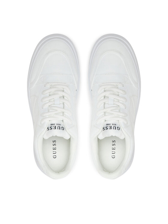Guess Guess Sneakersy Palermo Low FMFPLO ELE13 Bílá