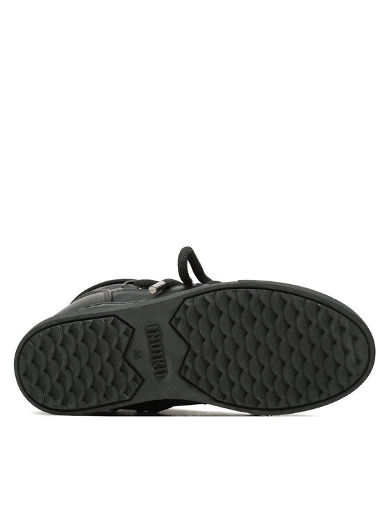 Inuikii Inuikii Čizme za snijeg Full Leather 75202-087 Crna