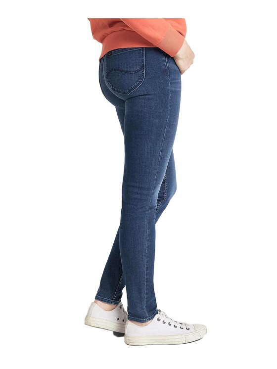 Lee Lee Jeansy L526SLJD Granatowy Skinny Fit