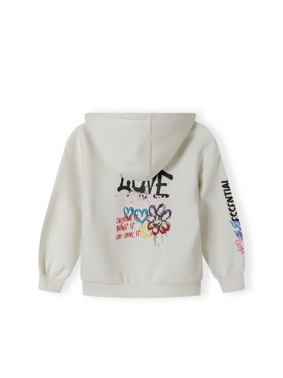 MINOTI MINOTI Dres 20fleece55 Biały Regular Fit