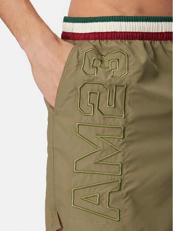 Aeronautica Militare Aeronautica Militare Pantaloncini da bagno 261BW0233UCT02967 Verde Regular Fit