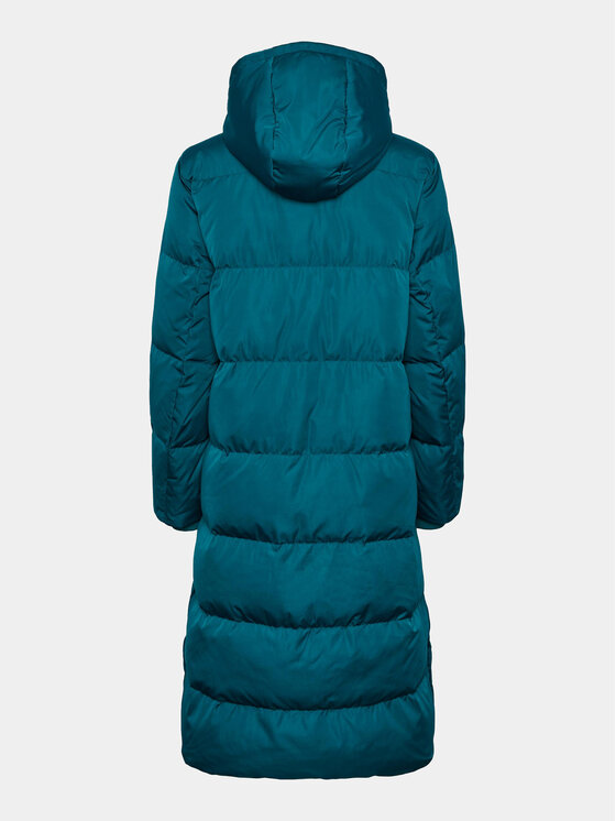 YAS YAS Vatovaná bunda 26023635 Tyrkysová Regular Fit