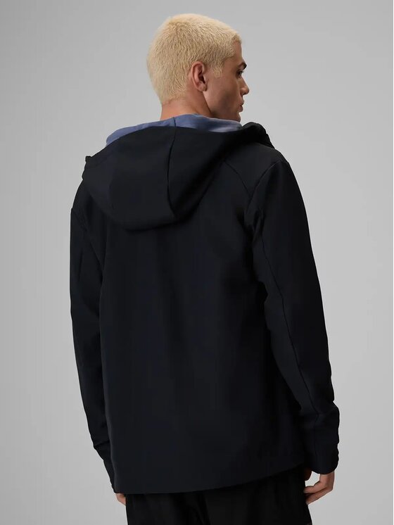 4F 4F Kurtka softshell 4FWAW26TSOFM608-20S Czarny Regular Fit