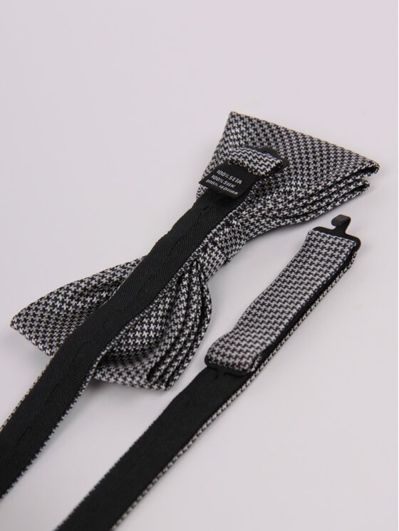 ELSNER ELSNER Mucha BUTTERFLY Z JEDWABNEGO ŻAKARDU A5334 Granatowy