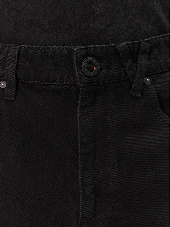 Volcom Volcom Džínsové šortky Billow A2012200 Čierna Relaxed Fit