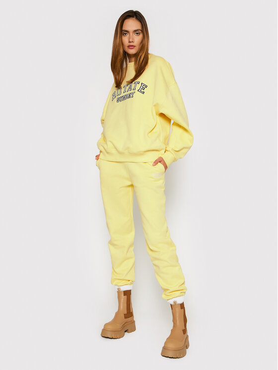 Pantaloni da tuta Mimi RT769 Giallo Oversize