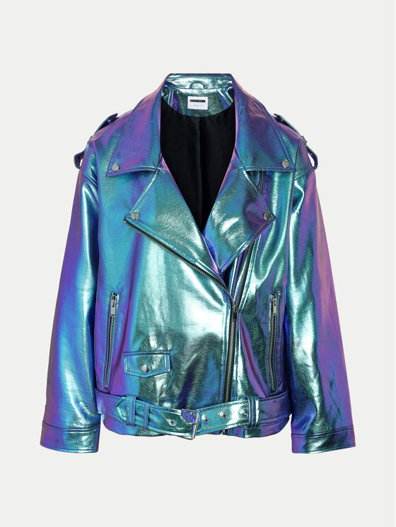 Noisy May Noisy May Jacke aus Kunstleder Paulina 27031204 Bunt Oversize