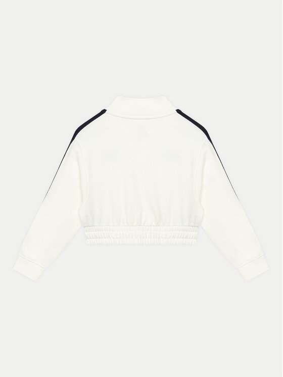 Gap Gap Majica dugih rukava 745912-01 Bijela Relaxed Fit