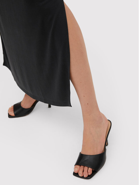 Vila Vila Vestito da giorno Modala 14074850 Nero Regular Fit