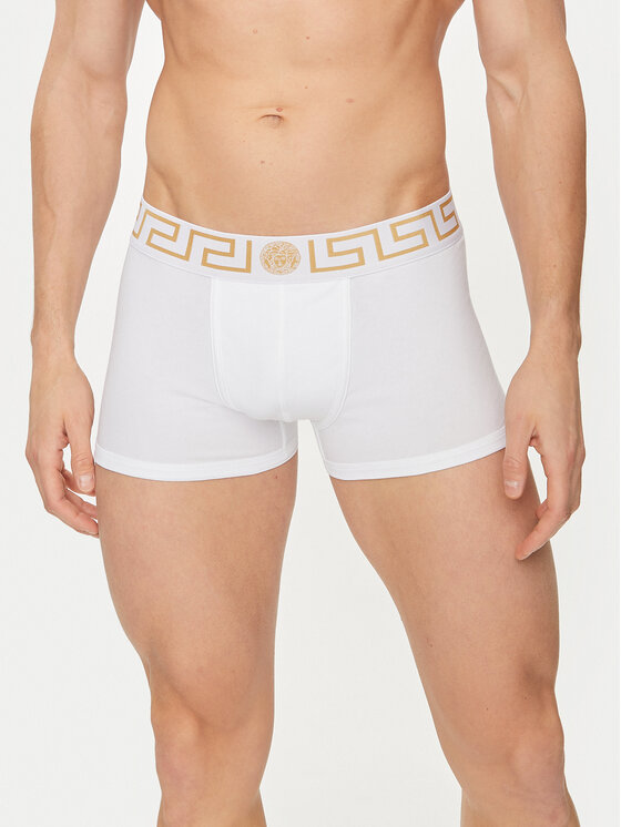 Versace Versace Μποξεράκι Greca AU10026 Λευκό