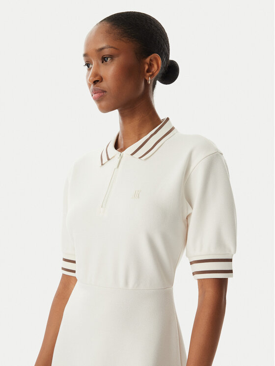 Armani Exchange Armani Exchange Kasdieninė suknelė XW001739 AF13401 U1003 Kreminė Regular Fit