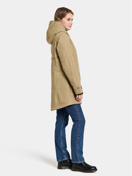 Didriksons Didriksons Parka Frida Wns Parka 7 504815 Bézs Regular Fit