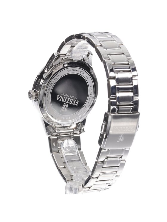 Festina Festina Zegarek F20067-3 Srebrny