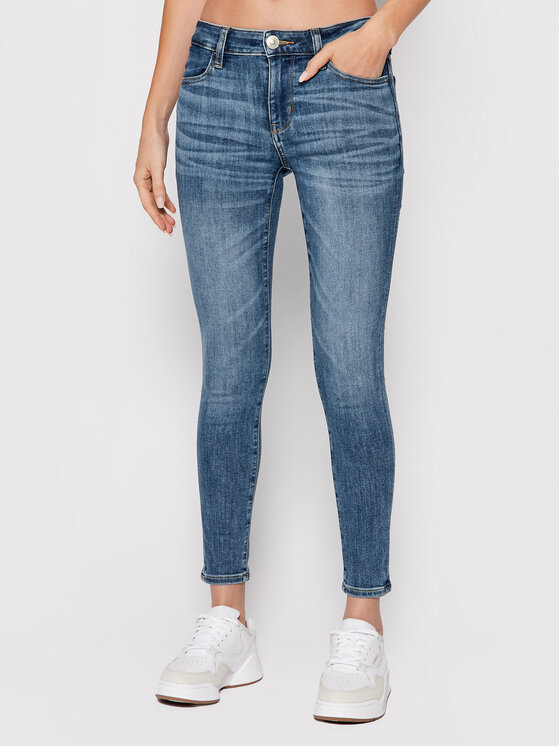 American Eagle Jeans pajkice 043-0431-2875 Modra Regular Fit
