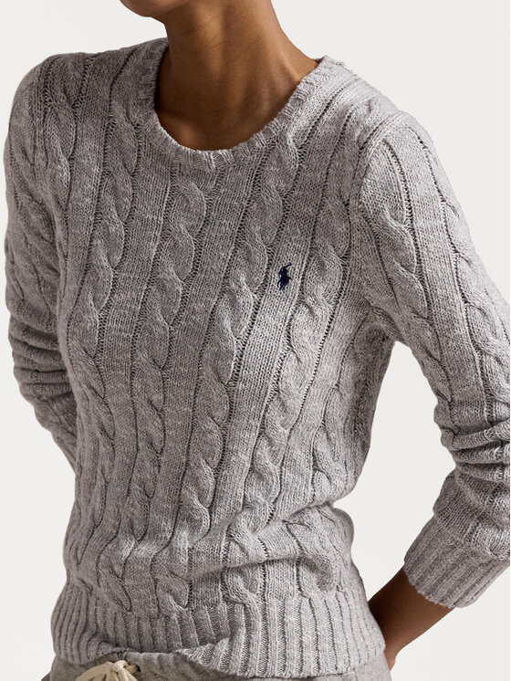 Polo Ralph Lauren Polo Ralph Lauren Светр 211947924001 Сірий Slim Fit
