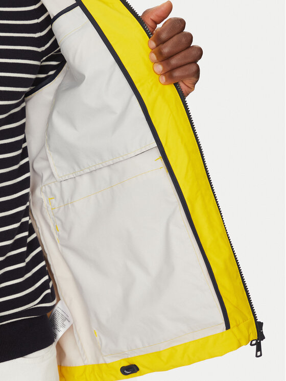 Tommy Hilfiger Tommy Hilfiger Kurtka przejściowa Regatta Mid Length Jacket MW0MW39200 Żółty Loose Fit