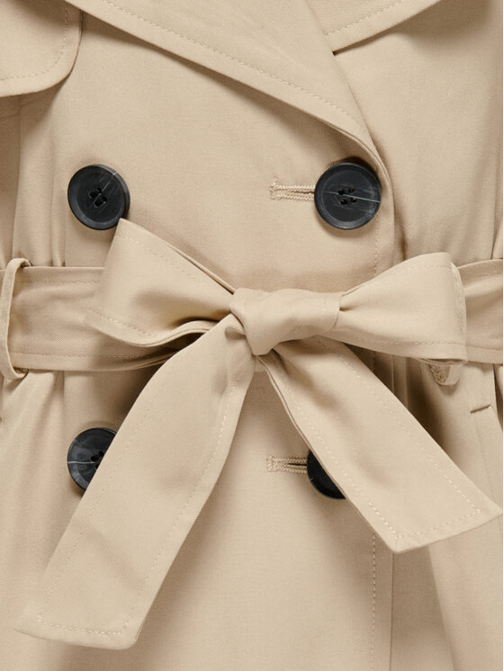 Kids ONLY Kids ONLY Trench Chloe 15323249 Smeđa Regular Fit