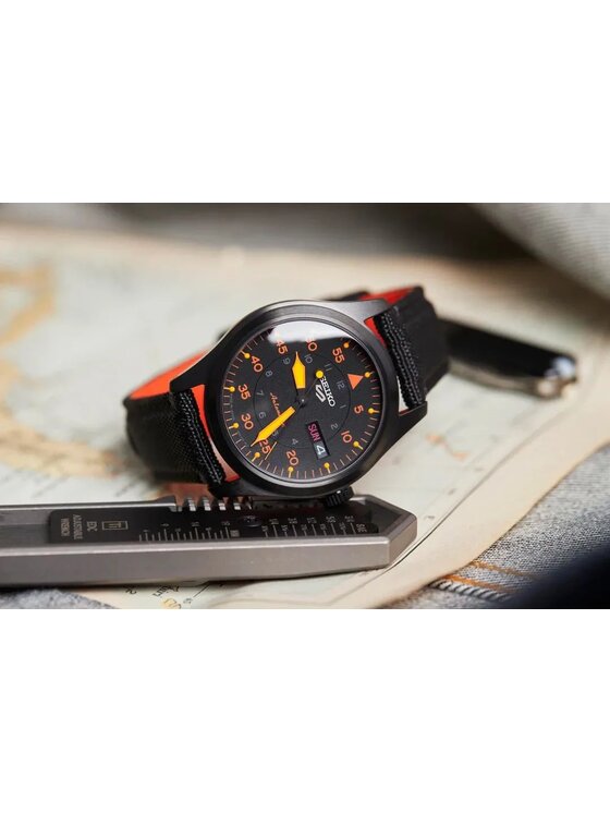 Seiko Seiko Hodinky SRPH25K1 Černá