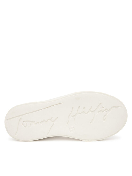 Tommy Hilfiger Tommy Hilfiger Snīkeri Low Cut Sneaker T3A9-33983-1355 S Balts