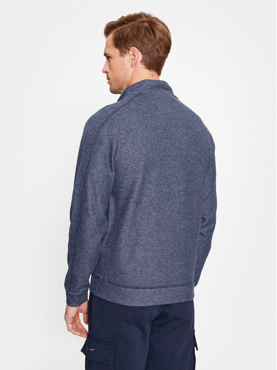 Aeronautica Militare Aeronautica Militare Strickjacke 232FE1811F515 Dunkelblau Regular Fit