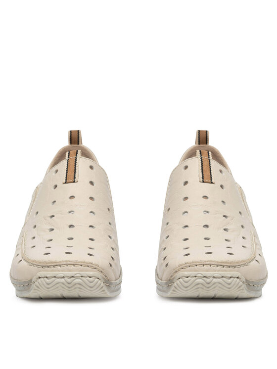 Rieker Rieker Halbschuhe L1732-60 Beige