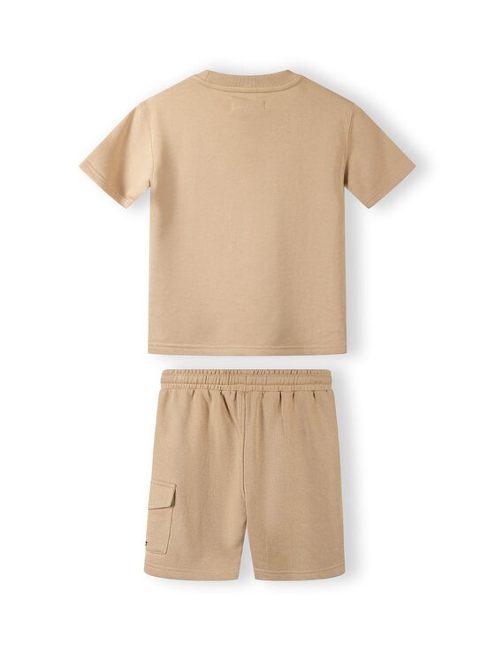 minoti minoti T-Shirt 17SET50D Beżowy Regular Fit