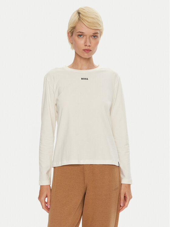 BOSS Boss Blusa 50510326 Beige Regular Fit