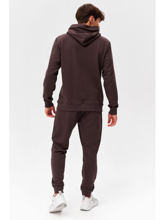ROUGH RADICAL ROUGH RADICAL Felpa COTTON ACTIVE HOODIE MEN Marrone Regular Fit