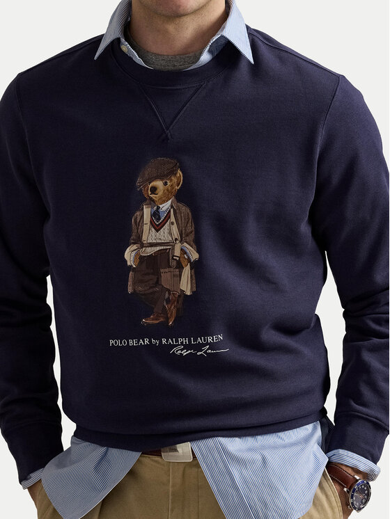Polo Ralph Lauren Polo Ralph Lauren Pulóver 710980305001 Sötétkék Regular Fit